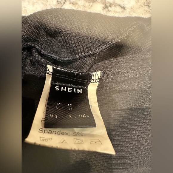 SHEIN Womens Black Bandeau Top - Picture 3 of 3